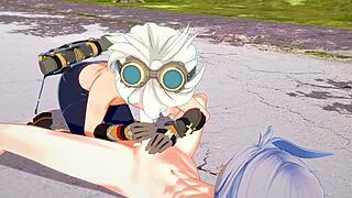 어, 레이저랑 베넷이 젠신 임팩트에서 블로잡하고 크림파이!