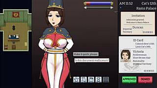 О черт, эта имперская шлюха-охранница получает жесткий трах и кремпай в жопу 😈