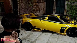 futa3dx让我震惊... 大奶棕发扶她偷窥金发美女，猛干她，该死！