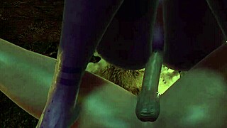 Miluju sledovat tu sexy fialovou elfu, jak poskakuje nahoře v 3D pohledu