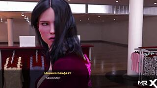 फैशन बिजनेस एप 78 - नंगी होकर ड्रेसेज़ बेच रही है 3डी गेम में।