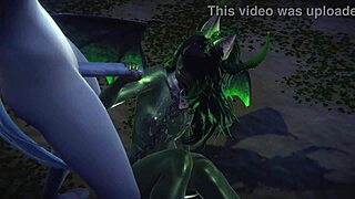 Divoký sex s drakem tanuki furry yaoi v parku naznačuje sissy crossdress monster kurák creampie