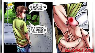 Nørd Hingst Knepper Den Hede Tjenerinde Lige Ved Morgenmadsbordet