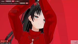 D.va 用玩具惩罚在3D守望先锋变态动漫中喷水性爱场景