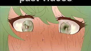 Mitsuri draži z njeno masivno mokro pičko v demon slayer hentai anime.