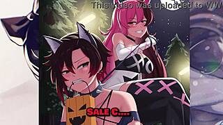 露比和布莱克，带我们进去训练RWBY色情女支配JOI拒绝