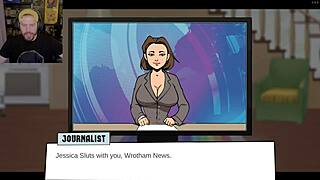 Похотливый рыцарь получает минет, мастурбацию киски, большие сиськи и сперму