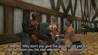 Cuckold Goddess Wife Dominates with Anal Power