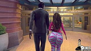 oh stepmom, your thick black ass needs my blowjob and cum right now