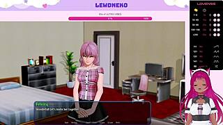 यो, वीट्यूबर ल्यूडनेको हारेम होटल पार्ट 29 खेलती है! 😍