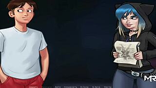 Anmälde mig till den unga 18+ tävlingen för att höja mina betyg i det här anime-spel-avsnittet 1 del 9!