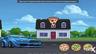 Чукам здраво мокрото путка на тази рижа мама в аниме сцена