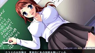 Marie исследует уличное соло удовольствие в этой хентай игре.