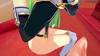 CC Cheshire Cat Ρουφάει και Γαμάει Σκληρά στο Code Geass. Πλήρες Φανταστικό Πορνό στο Sheer ή Ptrn FantasyKing3!