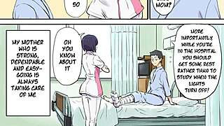 护士在医院加班时和病人猛肛