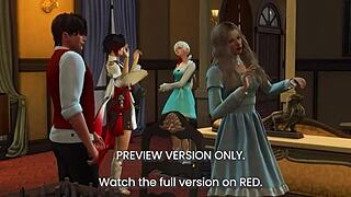 Hej, Chcesz Zobaczyć Rwby XXX w Brutalnej Akcji Hentai 3D?