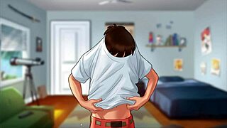 Полный геймплей Summertime Saga Часть 2 - Вау! 😍