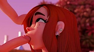 Wendy tar en vild dopp vid poolen med BlenderKnight och LewdHeart. Är detta Gravity Falls fantasi på riktigt?