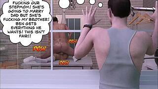 Busty Big Ass Mature Cheats In 3D Comic