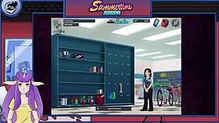 summertime saga část 16 mě dostala nohama blond milfky, wow! 😍