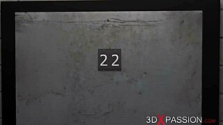 हॉर्नी ब्लॉन्ड लेस्बियन के साथ स्ट्रैप-ऑन एक्शन बंधनों में