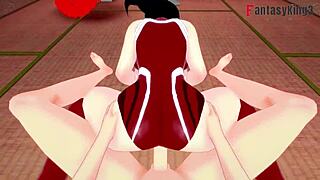 Momo Yaoyorozu de Boku no Hero follando duro en estilo manga