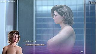 Matrigna Bloccata in Doccia! Pervertito Si Sega sul Culo Gigante e La Scopa!