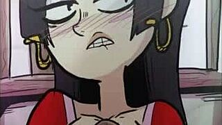 Boa Hancock รู้สึกอยากสุดๆ ระหว่าง titfuck ลูปในแอนิเมชัน One Piece เฮนไต