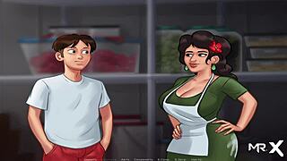 Oye, ¿Quieres Ver Este Gran Culo Mexicano Maduro en Summertime Saga E1 43?