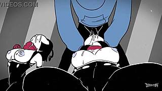 Dalam cut panjang ni, animasi group Mime and Dash berlaku dalam Derpixon HD hentai