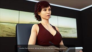 Milfy City V0.6e - Part 1 Perverted Psychologist Dubbing Scene