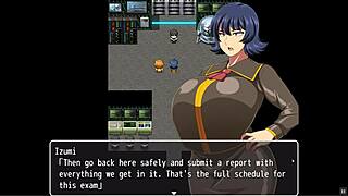 这些太空服在沉船的宇宙飞船中挤压她的巨大奶子和硕大屁股，Todoroki每月Patreon选择Hentai游戏ep 1