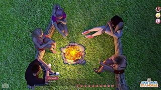 يا إلهي، في الحلقة 11 هؤلاء السيدات المنحنيات في ملابس لطيفة يلمسن زبي الكبير المنتصب...