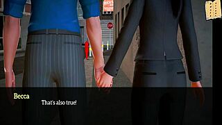 Kızıl Saçlı Milf ve Esmer Aile, My New Family 215'ten 3D Ev Yapımı Erotik Sahnelerde