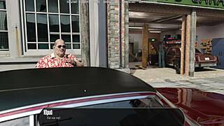 Nahé velké prsa odhalené v pouliční akci