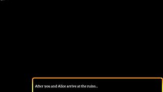 18+ roodharige in familiegame zelfgemaakte erotische scène