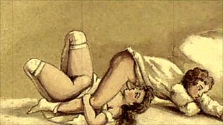 Tako sam uzbuđen ovom vintage erotskom animacijom