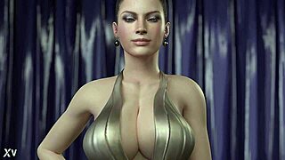 くそ、あの巨大チチを見て！ハンドジョブを見たい？