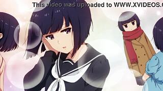 토모 찬 라틴 스페인어로 헨타이 액션에서 야해져.