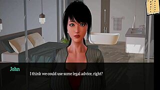 Een hete seksuele ervaring in een wereld van animatie