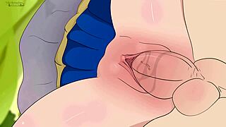 Aqua Rok Mini 18+ Menggoda Kazuma di Parodi Hentai Liar!