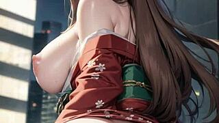 巨奶在3D内射口交中晃动，他们看着... 成熟动漫操逼伴ASMR声音！😈