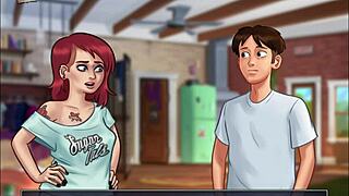 Ey, Summertime Saga 64 me enganchó con tetas grandes y vibes de anime teen 18+