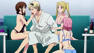 探索动漫最终后宫的世界，激烈场景