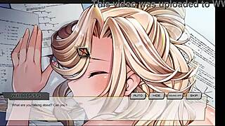 Sf girls хентай игра эп 5 дикая. Секретаршу трахают на столе до переполнения спермой!