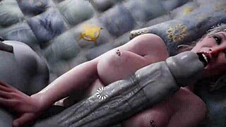 Ever seen a winged guest pound a woman hard with a massive cumshot on her face?