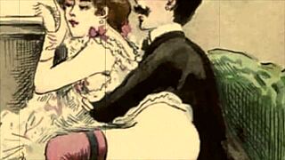 Moje tajno življenje v vintage erotičnih scenah z retro porno stilom!