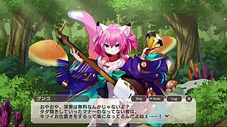 动漫游戏怪物女孩吸鸡巴口交场景