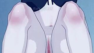 原创新员工在性感3D游戏里炫耀大奶