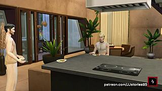 जेजे सिम्स 4 डैड चोदता है स्टेपसन को वाइल्ड हॉलिडे ट्रिप पर